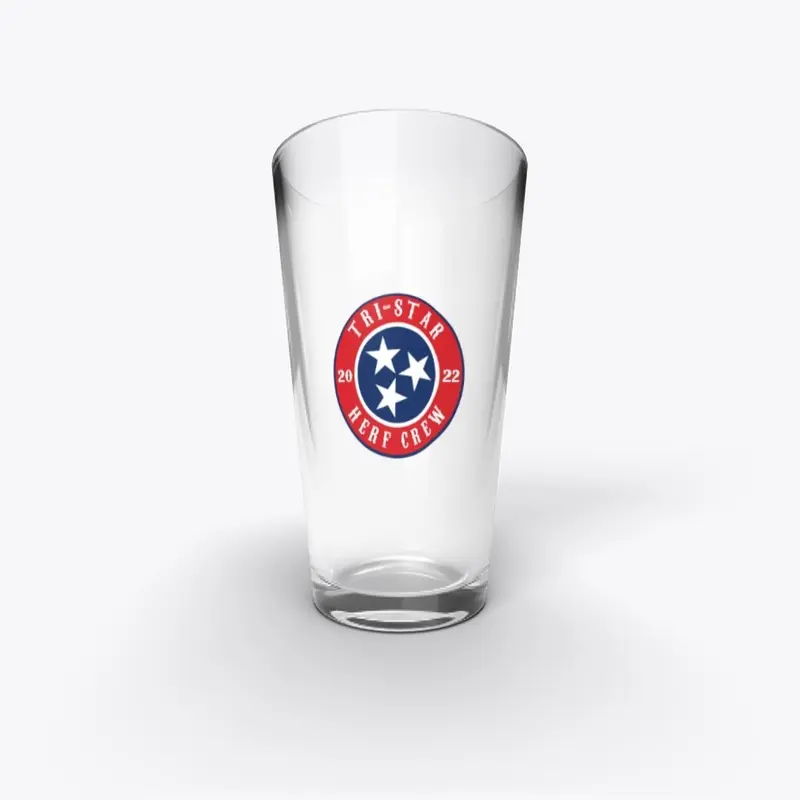 Tri Star Pint Glass